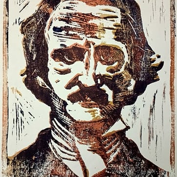 Monotipo Edgar Allan Poe 1